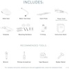 image:imageMoen EB1000 3Series Standard Electronic Bidet Toilet Seat White