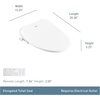 image:imageMoen EB2100E 5Series Elongated Bidet SeatEB2100  Elongated