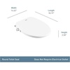 image:imageMoen EB500R 2Series Standard NonElectronic Bidet Seat for Round Toilets White