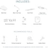 image:imageMoen EB800 2Series Standard Electric Bidet Elongated Toilets in White with Heated Seat