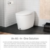 image:imageMoen ET900 2Series Tankless Bidet One Piece Elongated Bidet Toilet with Remote Auto Flush and Warm Air Dryer and Temperature Control WhiteET2200