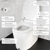 image:imageMoen ET900 2Series Tankless Bidet One Piece Elongated Bidet Toilet with Remote Auto Flush and Warm Air Dryer and Temperature Control WhiteET2200
