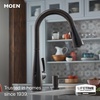 image:imageMoen Essie Mediterranean Bronze MotionSense Wave OneHandle Touchless Kitchen Faucet with Pulldown Sprayer and Soap Dispenser 87014EWBRB