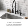 image:imageMoen F7660BL Sip Modern Drinking Water Beverage Faucet with Optional Filtration System Sold Separately Matte Black