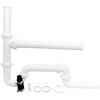 image:imageMoen GXP50C Prep Series PRO 12 HP Continuous Feed Garbage Disposal Power Cord Included amp PF WaterWorks PF0989 Garbage Disposal Installation Kit WhiteDisposal  Garbage Disposal Installation Kit