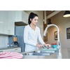 image:imageMoen Genta LX OneHandle Modern Kitchen Faucet with Pull Down Sprayer High Arc Reflex Docking Head and Power Boost for a Faster Clean Chrome 7882Chrome
