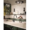 image:imageMoen Genta LX OneHandle Modern Kitchen Faucet with Pull Down Sprayer High Arc Reflex Docking Head and Power Boost for a Faster Clean Chrome 7882Matte Black