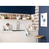image:imageMoen Genta LX Spring Faucet with Power Boost Modern Kitchen Faucet with OneHandle PreRinse Easy Installation Chrome 5926Spot Resist Stainless