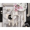 image:imageMoen Gibson Brushed Nickel TwoHandle Adjustable Widespread High Arc Modern Bathroom Sink Faucet Valve Required T6142BNBrushed Nickel