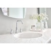 image:imageMoen Gibson Brushed Nickel TwoHandle Adjustable Widespread High Arc Modern Bathroom Sink Faucet Valve Required T6142BNChrome