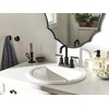 image:imageMoen Gibson TwoHandle Centerset High Arc Modern Bathroom Faucet with Drain Assembly Chrome 6150Matte Black