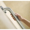 image:imageMoen Glacier White Bathroom Safety 18Inch Shower Grab Bar with Concealed Screws for Handicapped or Elderly R8718WPeened