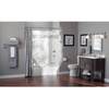 image:imageMoen Glacier White Bathroom Safety 18Inch Shower Grab Bar with Concealed Screws for Handicapped or Elderly R8718WPolished Brass