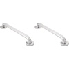 image:imageMoen Glacier White Bathroom Safety 18Inch Shower Grab Bar with Concealed Screws for Handicapped or Elderly R8718WPolished Stainl