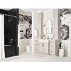 image:imageMoen Halle Spot Resist Brushed Nickel Tub and Shower Trim Kit Featuring Showerhead Lever Handle and Tub Spout with PosiTemp Valve Included 82970SRNSpot Resist Nickel