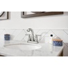 image:imageMoen Halle Spot Resist Brushed Nickel TwoHandle Centerset Bathroom Sink Faucet with Drain Assembly 84971SRNSpot Resist Brushed Nickel