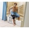 image:imageMoen Home Care Bath Safety Tub Transfer Bench Shower Chair for Elderly and Disabled with Adjustable Height Handicap Accessories for Daily Living DN7105