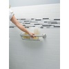 image:imageMoen Home Care Bathroom Safety 16 Inch Handicap Grab Bar for Bathtub and Shower with Storage Shelf Elderly Assistance Product Brushed Nickel R2356DBNBrushed Nickel
