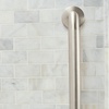 image:imageMoen Home Care Bathroom Safety 24 Inch Stainless Steel Handicap Grab Bar for Bathtub and Shower Slip Resistant Peened Texture Elderly Assistance Product Polished Brass R8724PStainless