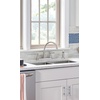 image:imageMoen Hutchinson Spot Resist Stainless 2Handle HighArc Kitchen Faucet with Side Sprayer 87048SRS
