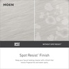 image:imageMoen Ignite Brushed Nickel FiveFunction 334 Diameter 5Function Shower Spray Head with Handheld Showerhead 20016SRNPack of 2