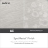 image:imageMoen Ignite Brushed Nickel FiveFunction 334 Diameter 5Function Shower Spray Head with Handheld Showerhead 20016SRNPack of 2