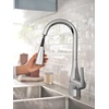 image:imageMoen Kiran Chrome OneHandle High Arc Pulldown Kitchen Faucet with Power Clean 87599Chrome
