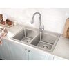image:imageMoen Kiran Chrome OneHandle High Arc Pulldown Kitchen Faucet with Power Clean 87599Chrome
