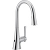 image:imageMoen Kurv Polished Nickel Pulldown Kitchen Faucet Featuring Power Boost and Reflex Transitional Kitchen Faucet OneHandle Easy Installation 9126NLChrome