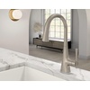 image:imageMoen Kurv Polished Nickel Pulldown Kitchen Faucet Featuring Power Boost and Reflex Transitional Kitchen Faucet OneHandle Easy Installation 9126NLSpot Resist Stainless