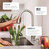image:imageMoen Kurv Polished Nickel Pulldown Kitchen Faucet Featuring Power Boost and Reflex Transitional Kitchen Faucet OneHandle Easy Installation 9126NLSpot Resist Stainless