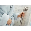 image:imageMoen LR8716D3GBN Bathroom Safety 16Inch Designer Bathroom Grab Bar with Curled Grip Brushed NickelBrushed Nickel