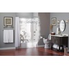 image:imageMoen LR8724D1GBN Home Care Safety 24Inch Designer Bathroom Grab Bar with Curled Grip 24 Inch Brushed NickelChrome