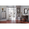 image:imageMoen LR8724D1GBN Home Care Safety 24Inch Designer Bathroom Grab Bar with Curled Grip 24 Inch Brushed NickelOld World Bronze