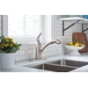 image:imageMoen Medina Spot Resist Stainless OneHandle Pull Out Kitchen Faucet Kitchen Sink Faucets with Pullout Sprayer Featuring Power Boost for a Faster Clean 87039SRS