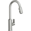 image:imageMoen Meena One Handle Kitchen Faucet with Pull Down Sprayer High Arc Kitchen Sink Faucet Featuring Reflex System and Duralock Quick Connect Spot Resist Stainless 87270SRSSpot Resist Stainless