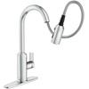 image:imageMoen Meena One Handle Kitchen Faucet with Pull Down Sprayer High Arc Kitchen Sink Faucet Featuring Reflex System and Duralock Quick Connect Spot Resist Stainless 87270SRSChrome