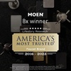 image:imageMoen Moen White 2Series Standard NonElectronic Bidet Seat for Elongated Seats EB500E