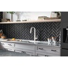 image:imageMoen Nio Chrome One Handle Pulldown Kitchen Faucet with Power Clean Accent Handle Included for Customizing S75005Spot Resist Stainless