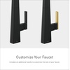image:imageMoen Nio Matte Black Smart Faucet Touchless PullDown Sprayer Kitchen Faucet with Voice and Motion Control S75005EV2BL