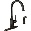 image:imageMoen Noell 1Handle Kitchen Faucet with Side Sprayer 87506BRB