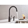 image:imageMoen Noell 1Handle Kitchen Faucet with Side Sprayer 87506BRB