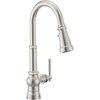 image:imageMoen Paterson Spot Resist Stainless Water Filtration OneHandle High Arc Pulldown Kitchen Faucet Water Filter for Sink Faucet Sold Separately FS72003SRSSpot Resist Stainless