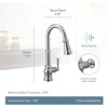 image:imageMoen Paterson Spot Resist Stainless Water Filtration OneHandle High Arc Pulldown Kitchen Faucet Water Filter for Sink Faucet Sold Separately FS72003SRSMatte Black