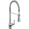 image:imageMoen Paterson Spot Resist Stainless Water Filtration OneHandle High Arc Pulldown Kitchen Faucet Water Filter for Sink Faucet Sold Separately FS72003SRSChrome