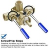 image:imageMoen PosiTemp Rough In Pressure Balancing Cycling Shower Valve with Stops 259005