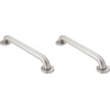 image:imageMoen R8916 Bathroom Safety 16Inch Stainless Steel Bathroom Grab Bar PeenedStainless