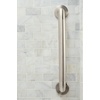 image:imageMoen R8924W Bathroom Safety 24Inch Grab Bar with Concealed Screws Glacier WhiteGlacier