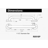 image:imageMoen R8924W Bathroom Safety 24Inch Grab Bar with Concealed Screws Glacier WhitePeened