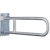 image:imageMoen R8960FD 30 FlipUp Grab Bar Textured Grip StainlessPeened